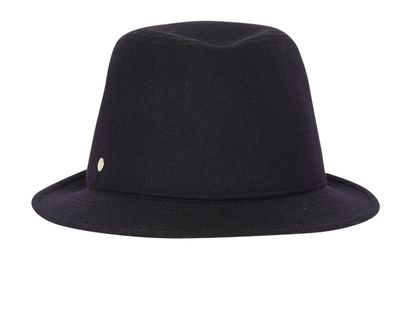 Hermes Hat, &pound;130, Accessories, Blue, Cashmere, Front view